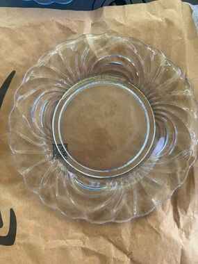 Caprice Moonlight Blue by Cambridge Glass Salad Plate